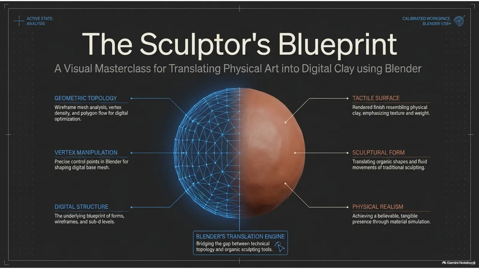 The Sculptor's Blueprint for learning Blender sculpting from scratch