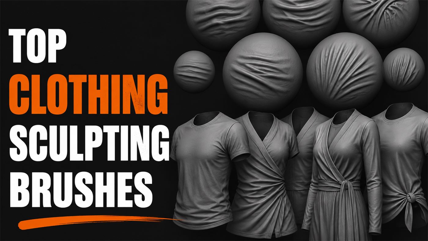 Top clothing and fabric sculpting brushes article cover