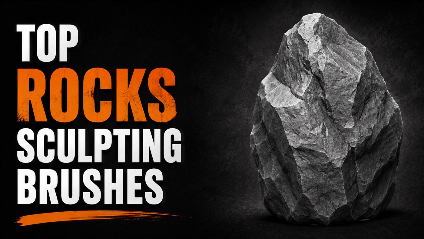 Top rock and stone sculpting brushes