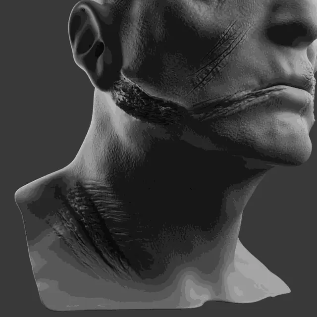 Wounds and scars brushes preview