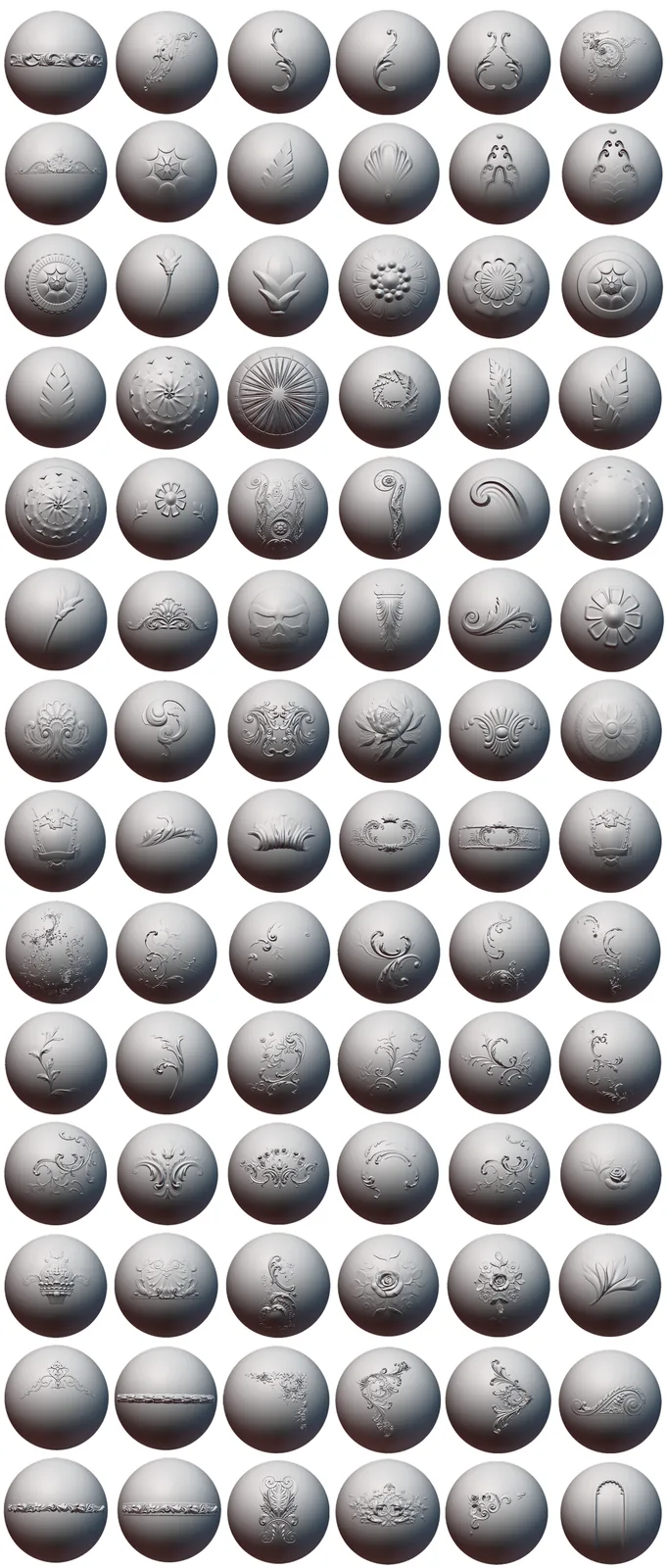 Blender ornaments brushes