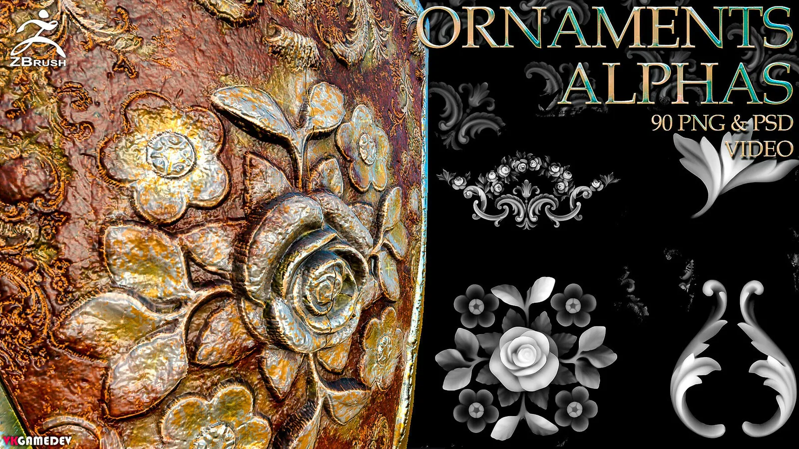 90+ Ornament Alphas preview