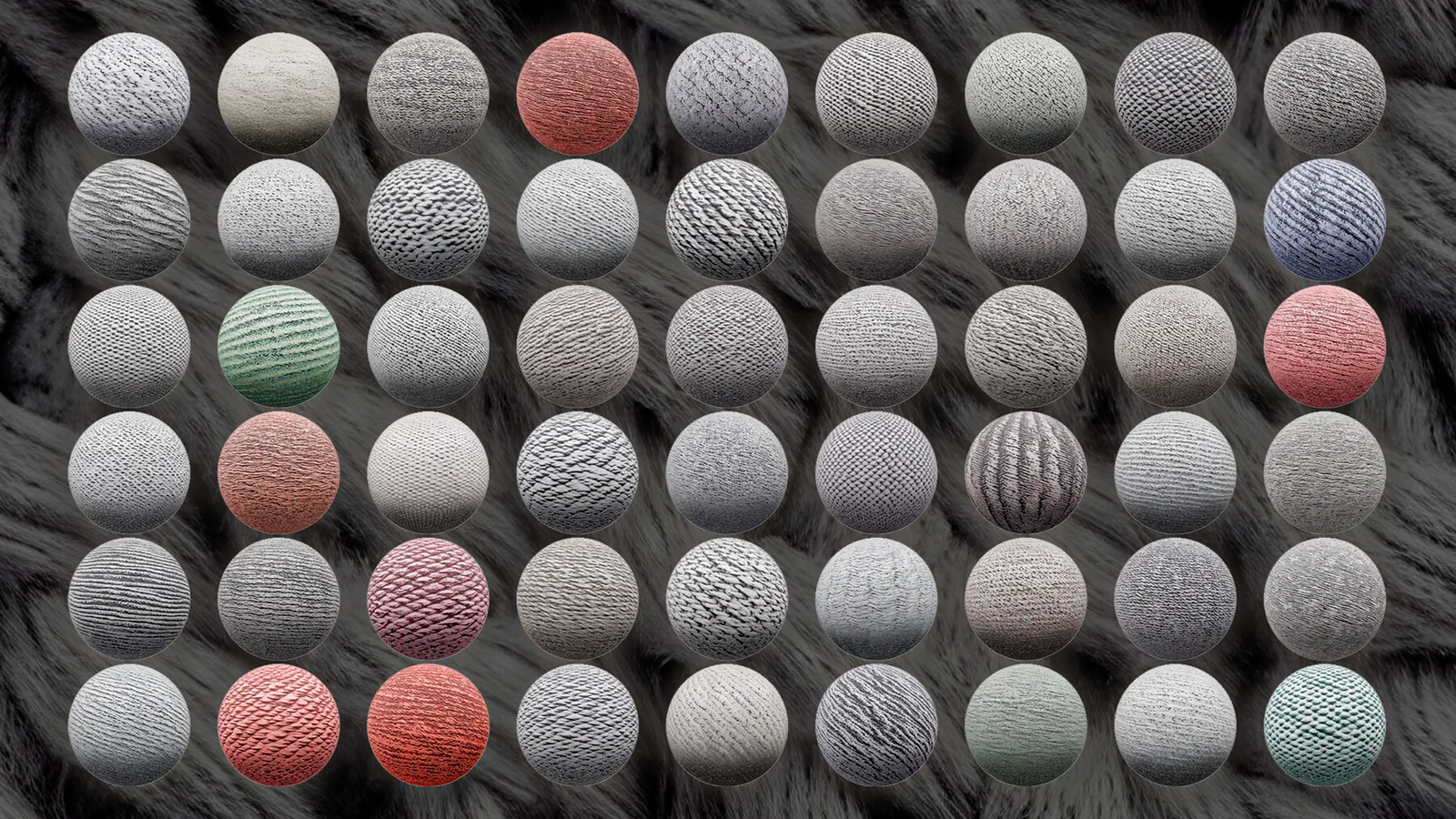 Seamless Fabric Materials & PBR Texture Library for Blender preview 2