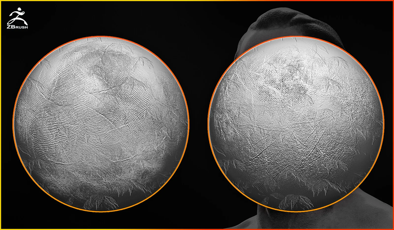 ZBrush Skin Alphas preview 1