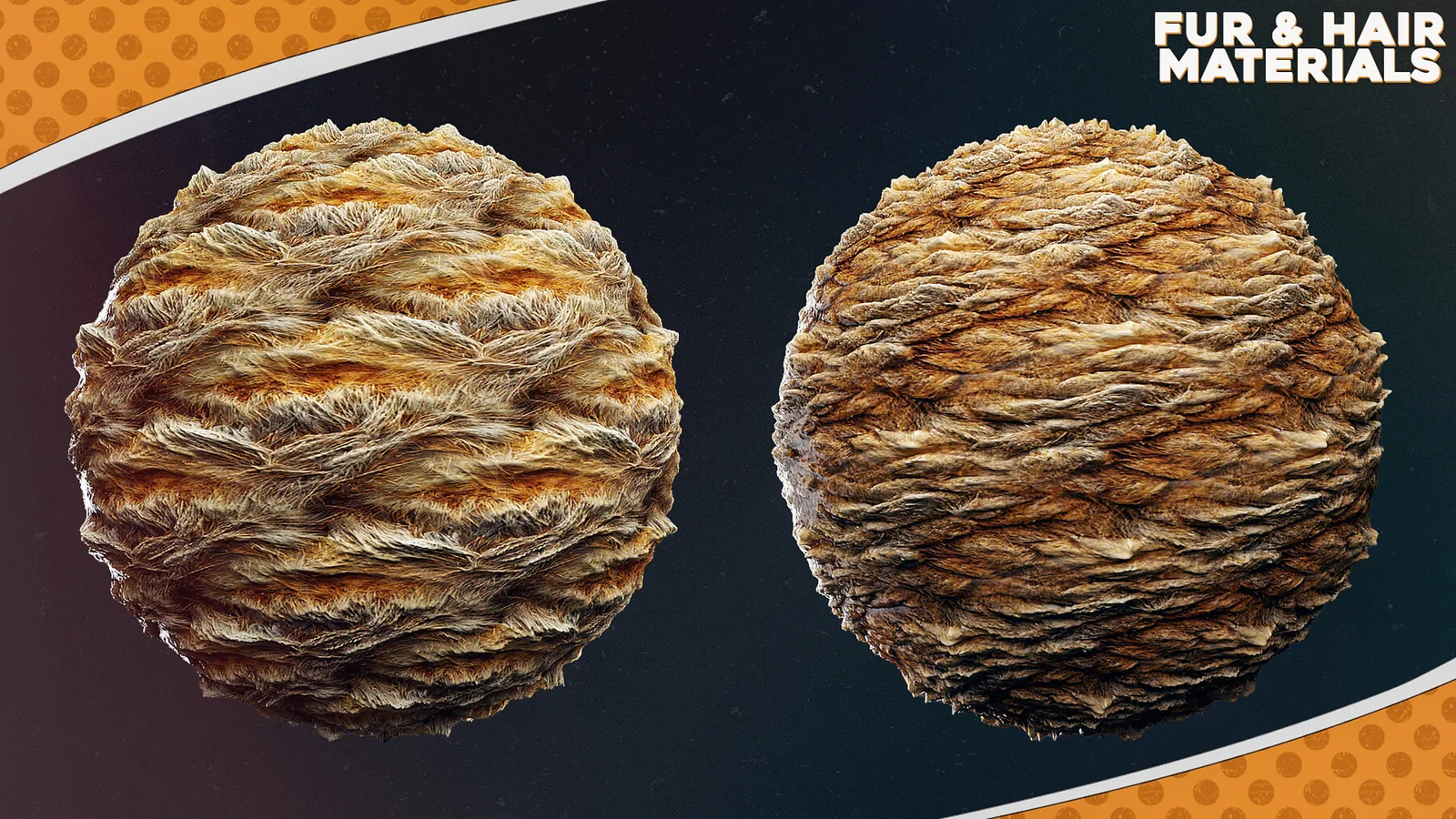 Fur And Hair Materials For Blender (Cycles, Eevee) preview 3