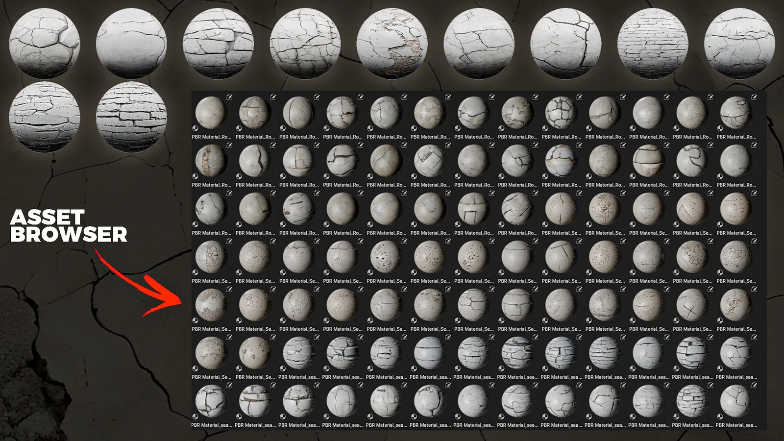 Seamless Concrete Materials & Pbr Texture Library For Blender preview 3