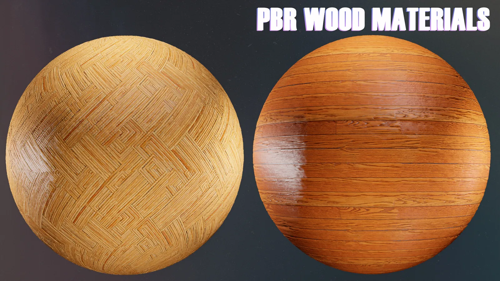 PBR Wood Materials For Blender (Cycles, Eevee) preview 3