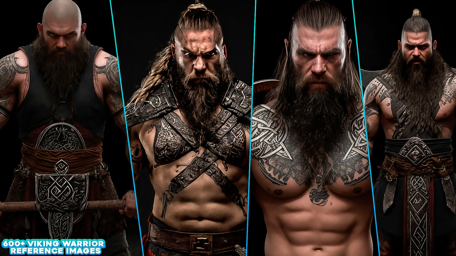 600+ Viking Warrior Male, Female References Pictures preview 2