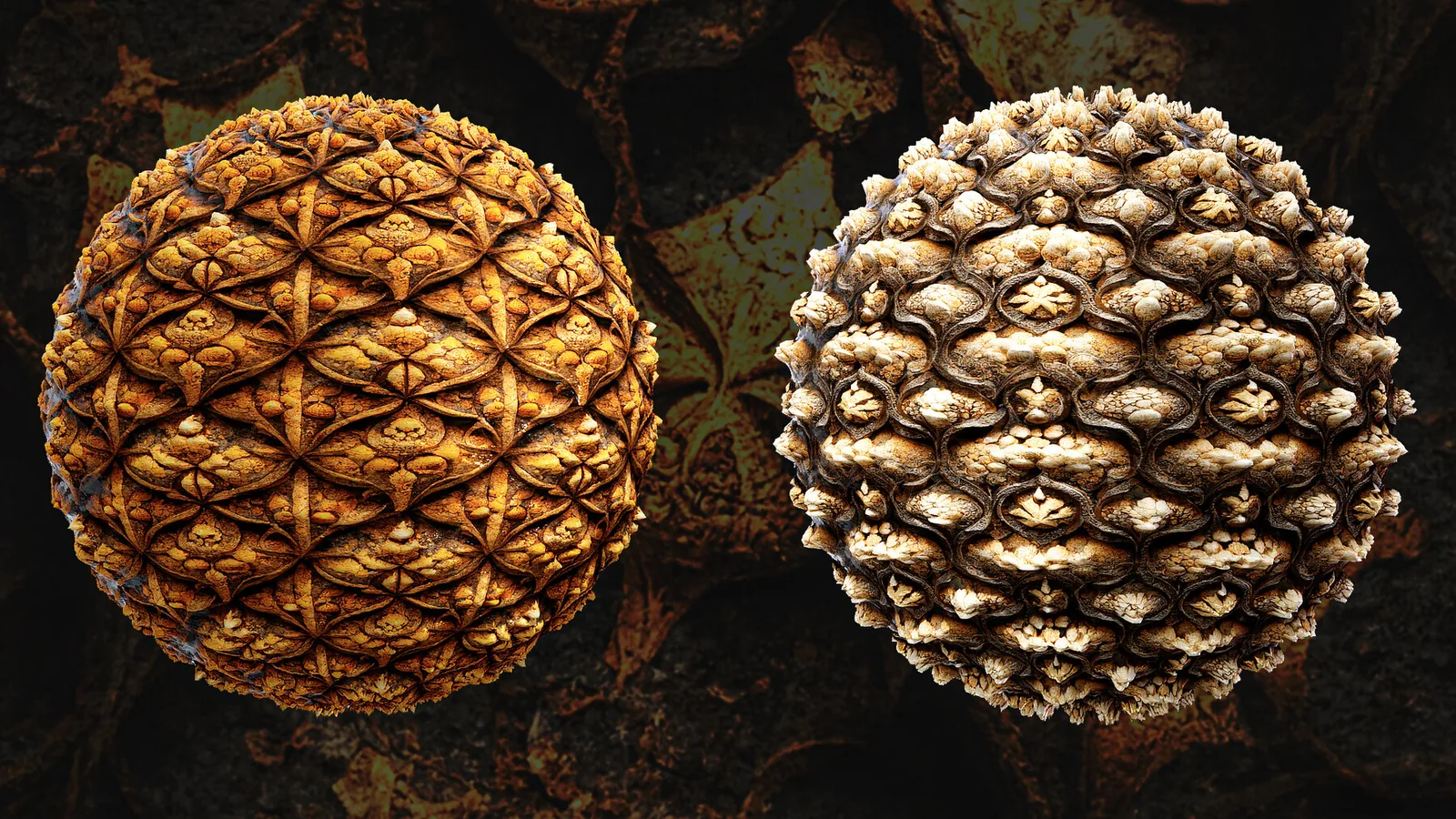 PBR Ornaments Materials for Blender (Cycles) preview 2