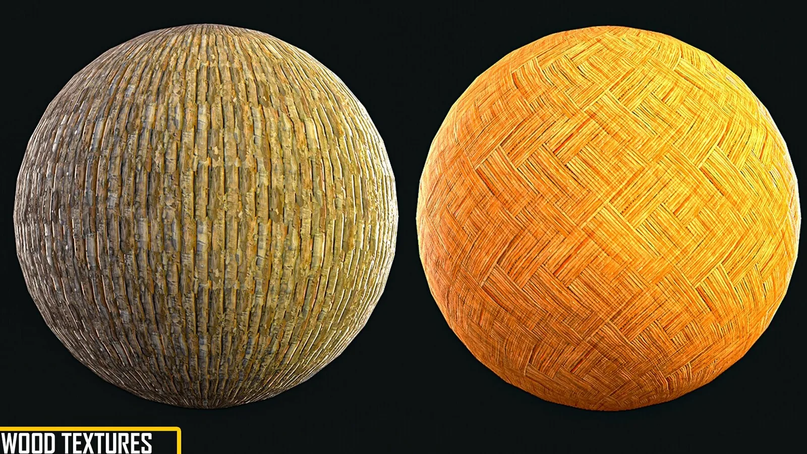 Wood Textures (PNG, 2K, Tileable) preview 2