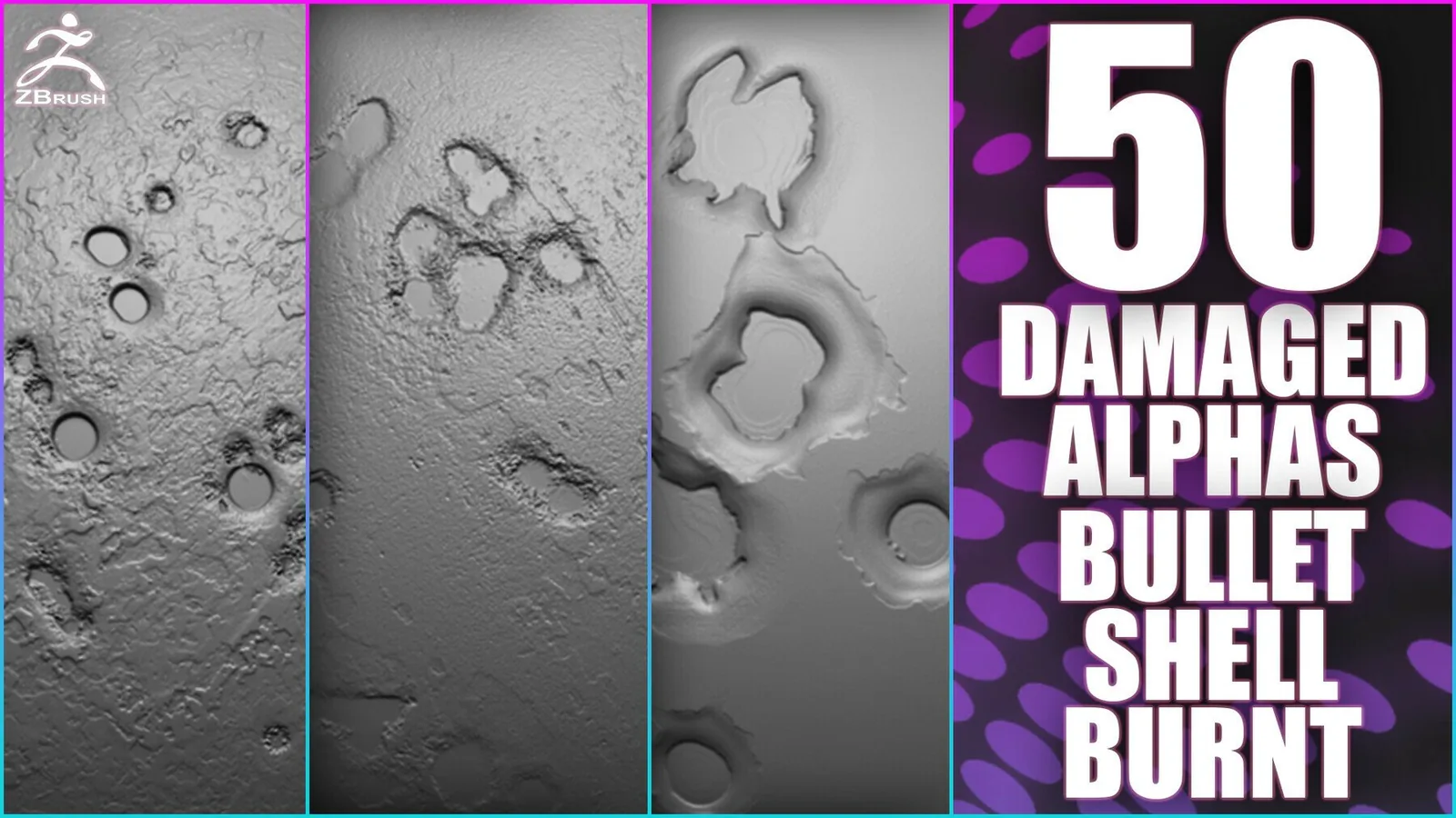 50 Damaged Alphas preview