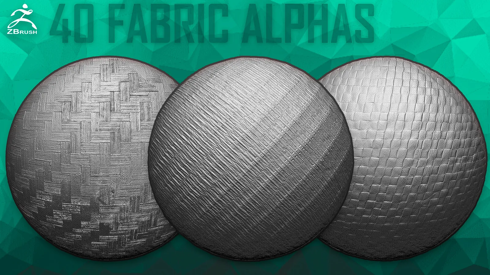 40 Fabric Alphas Vol.10 (ZBrush, Substance) preview 2