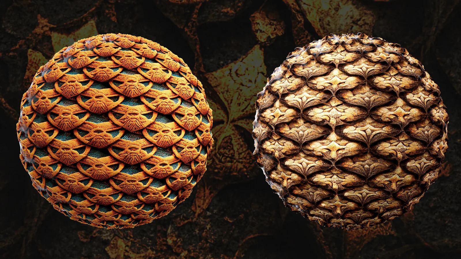 PBR Ornaments Materials for Blender (Cycles) preview 3