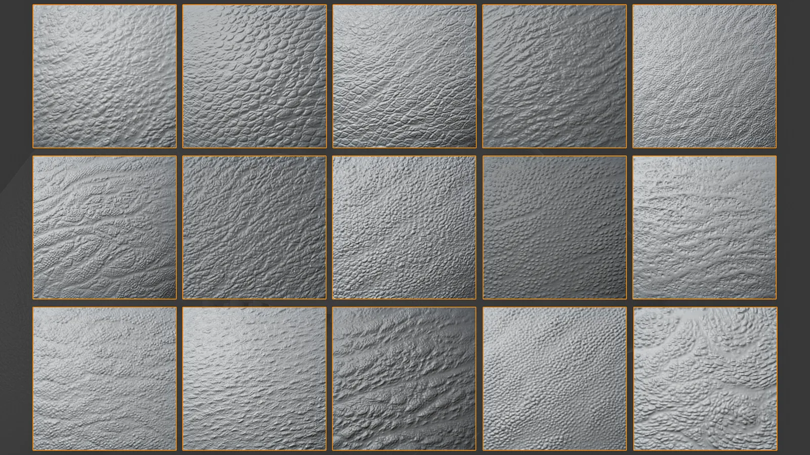 Creature, Animals, Dragon Brushes For Blender preview 3