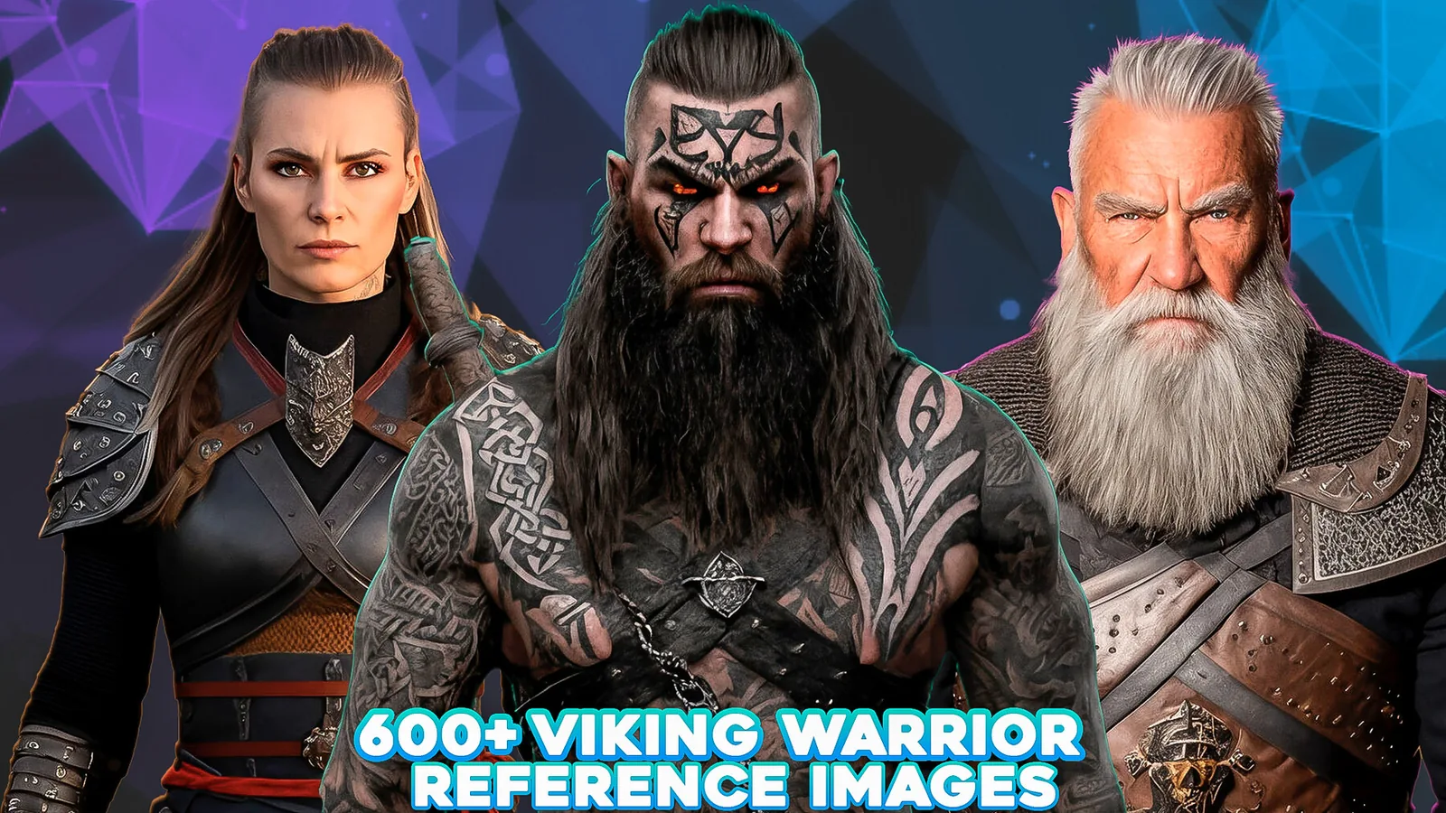 600+ Viking Warrior Male, Female References Pictures preview