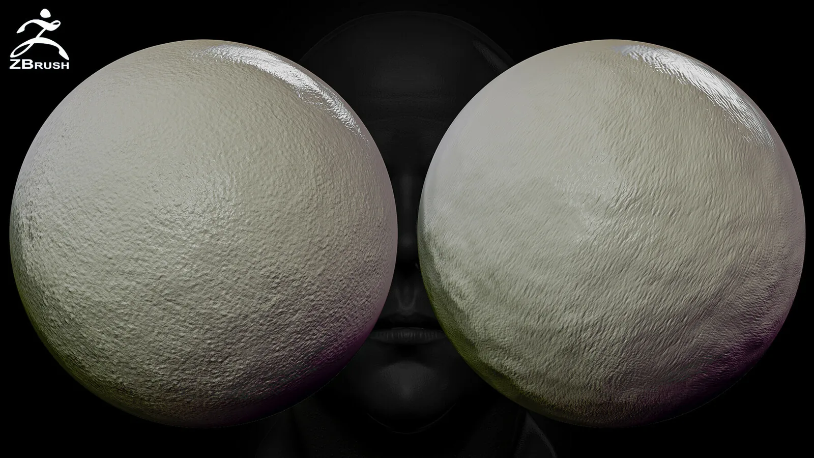 Skin Brush and Alphas for ZBrush preview 3