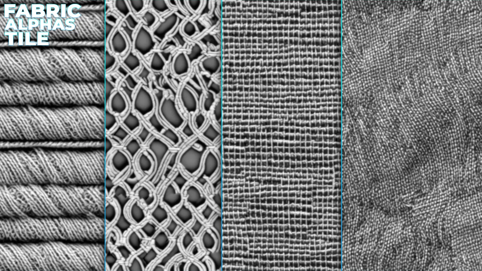 Fabric Displacement Map (Alphas) for ZBrush, Blender vol. preview 1