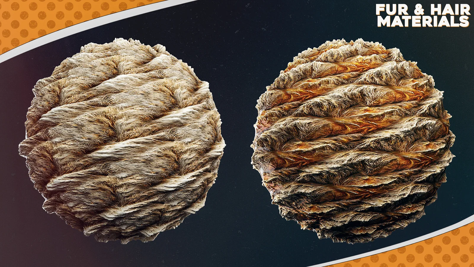 Fur And Hair Materials For Blender (Cycles, Eevee) preview 2