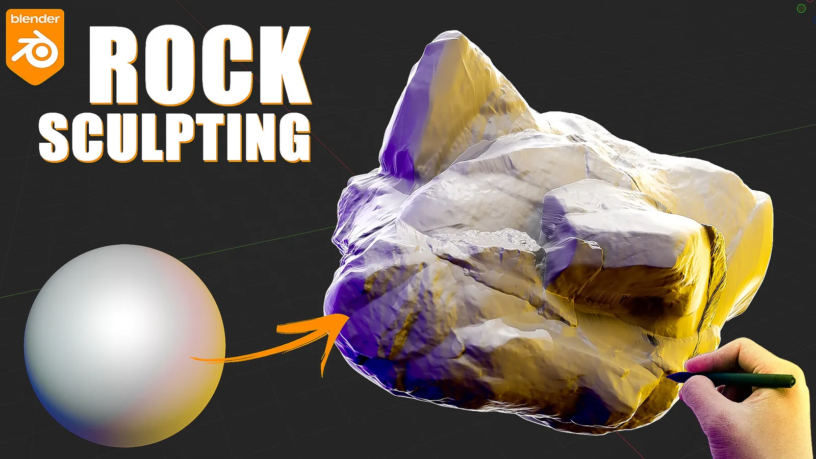 Rock Blender Sculpting Brushes Vol.2 preview