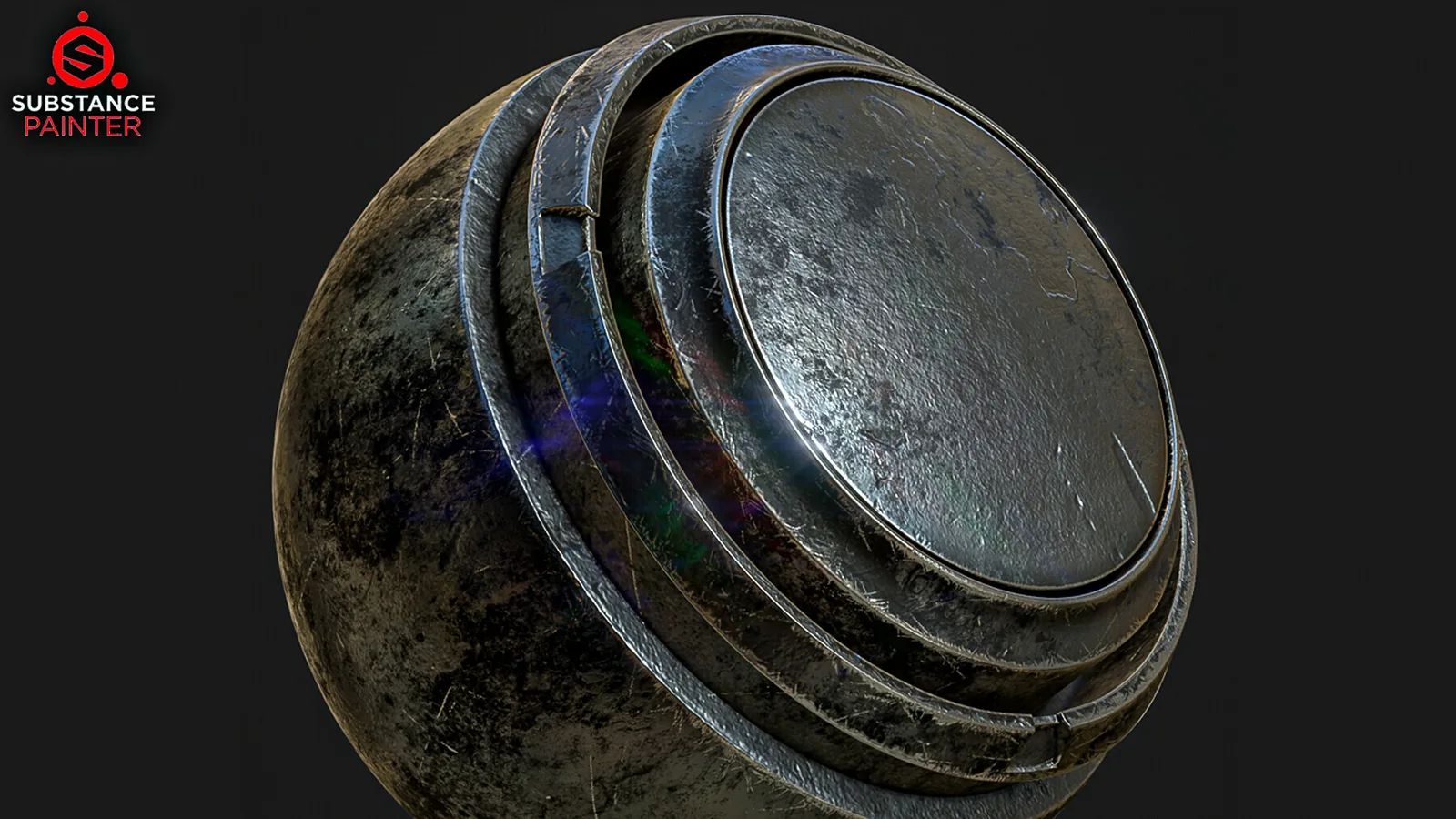 Metal Armor Smart Materials (Substance Painter + Textures) preview 2