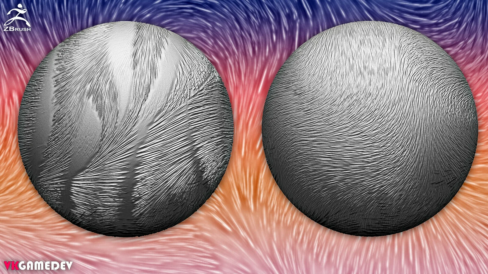 15 Fur Alphas for ZBrush (Tileable) preview 3