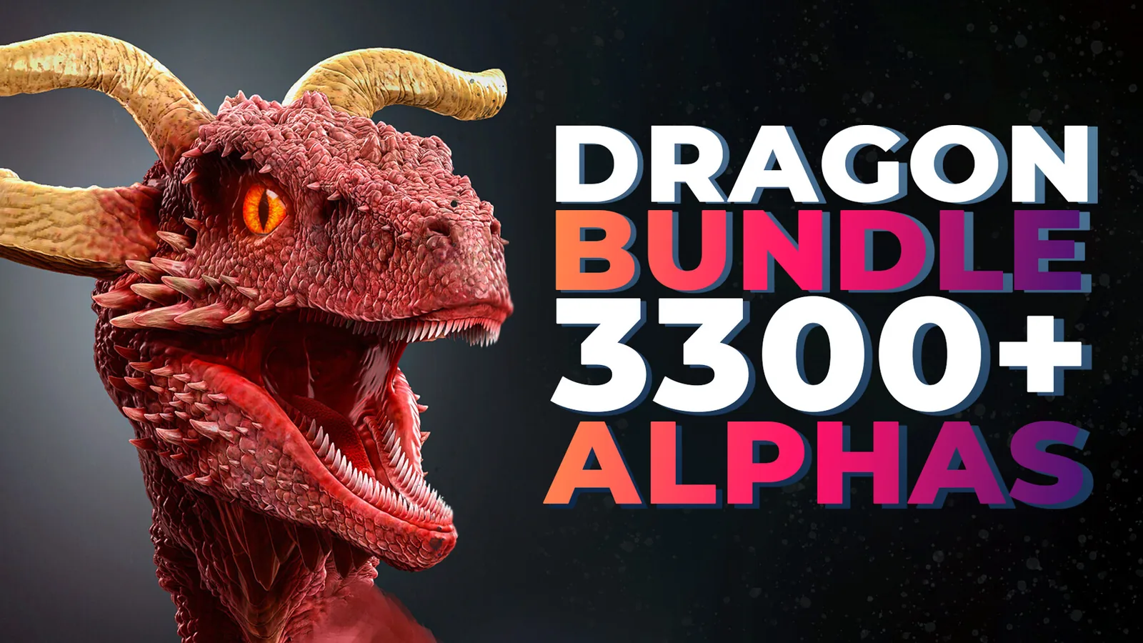 3300+ Dragon, Reptile Skin Alphas Bundle preview