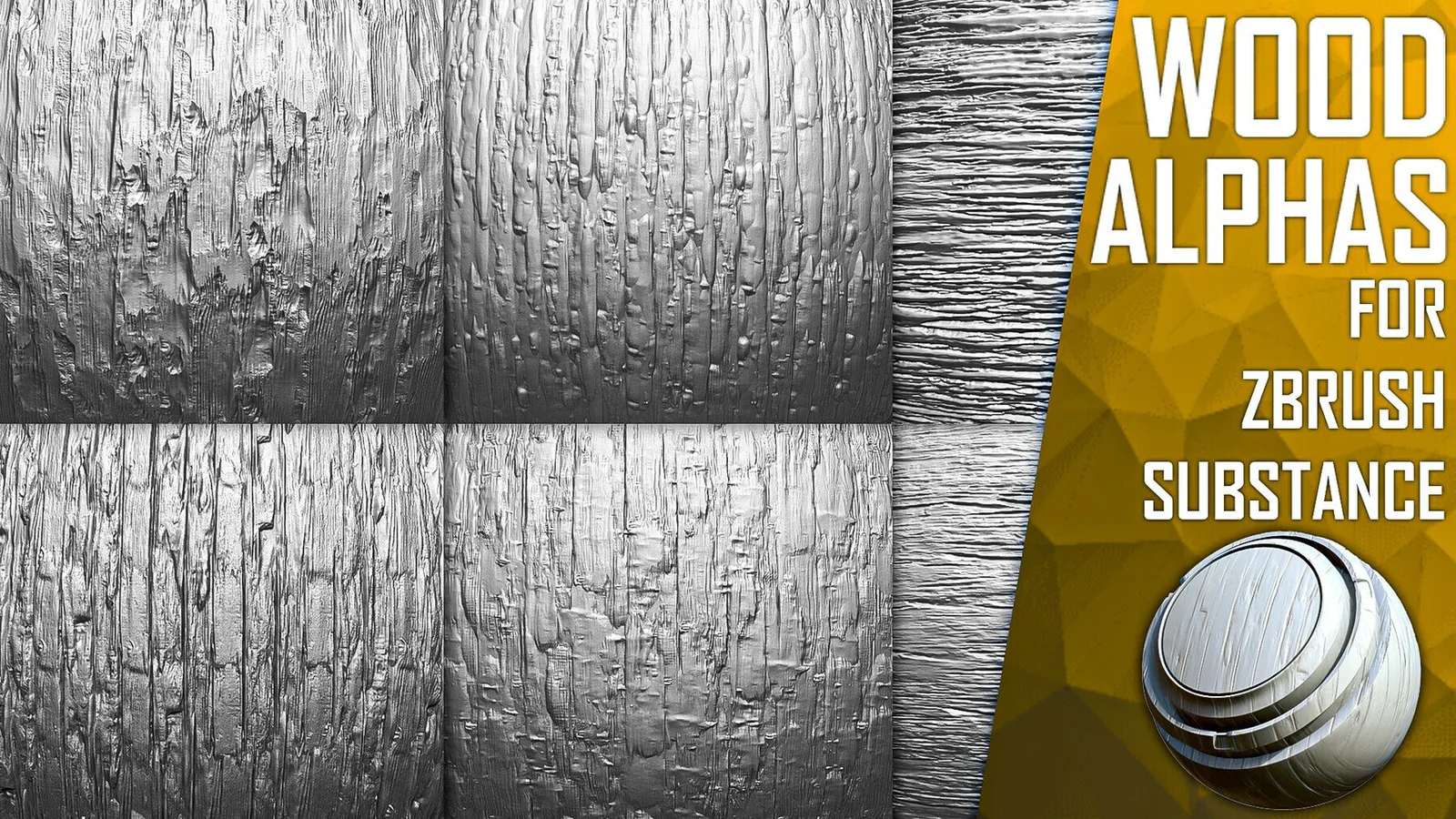 Wood Tileable Alphas Vol.6 preview