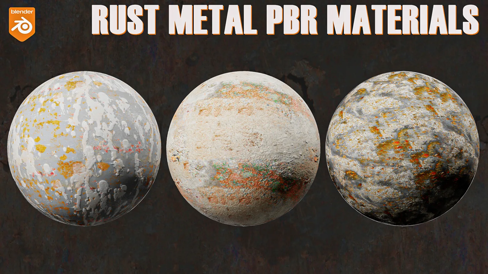 30 Rusty Metal Blender Materials (Cycles, Eevee) preview 3