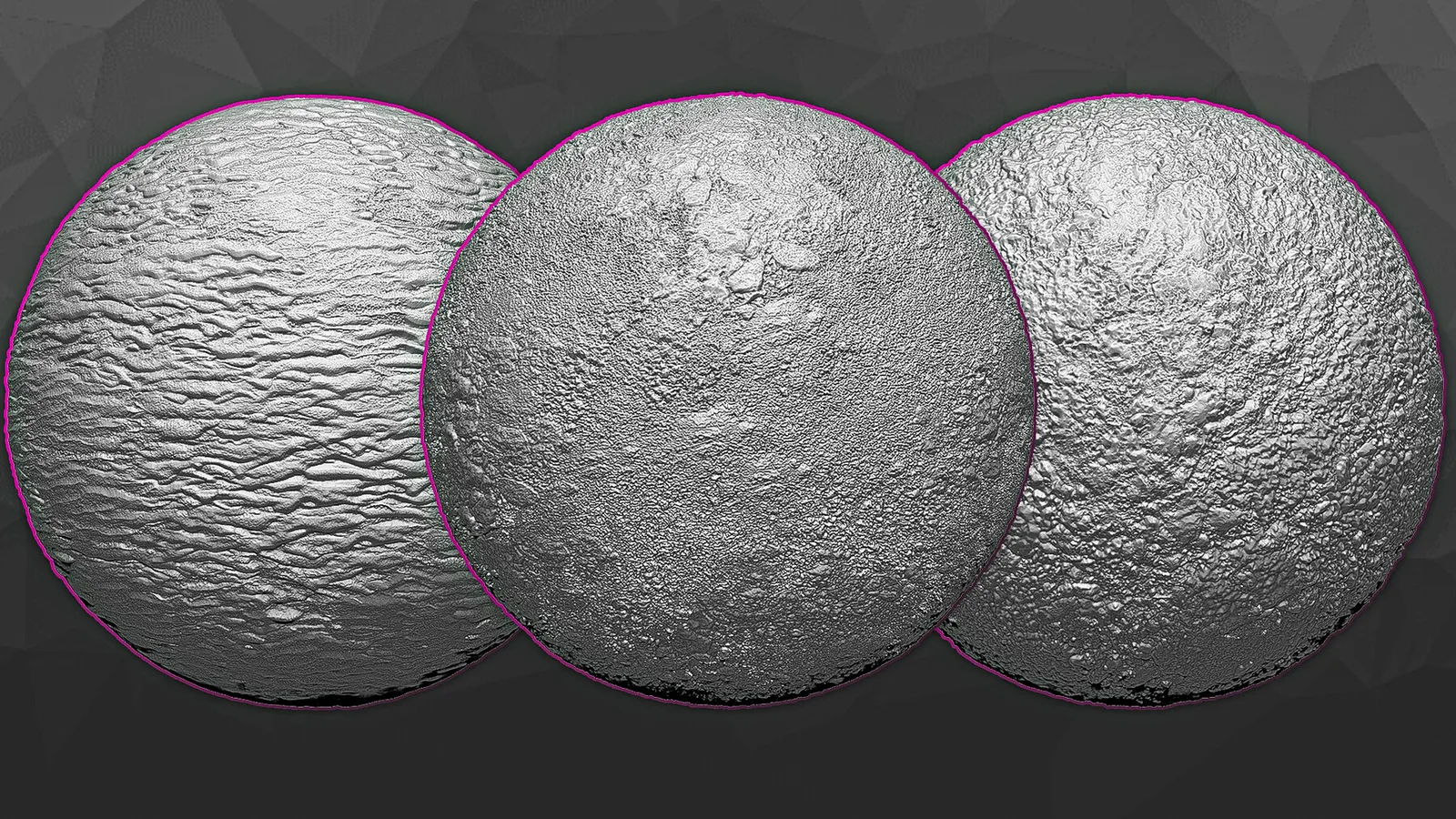 20 Ground Alphas vol.3 for ZBrush, Substance (2K, PNG, Normal) preview 1