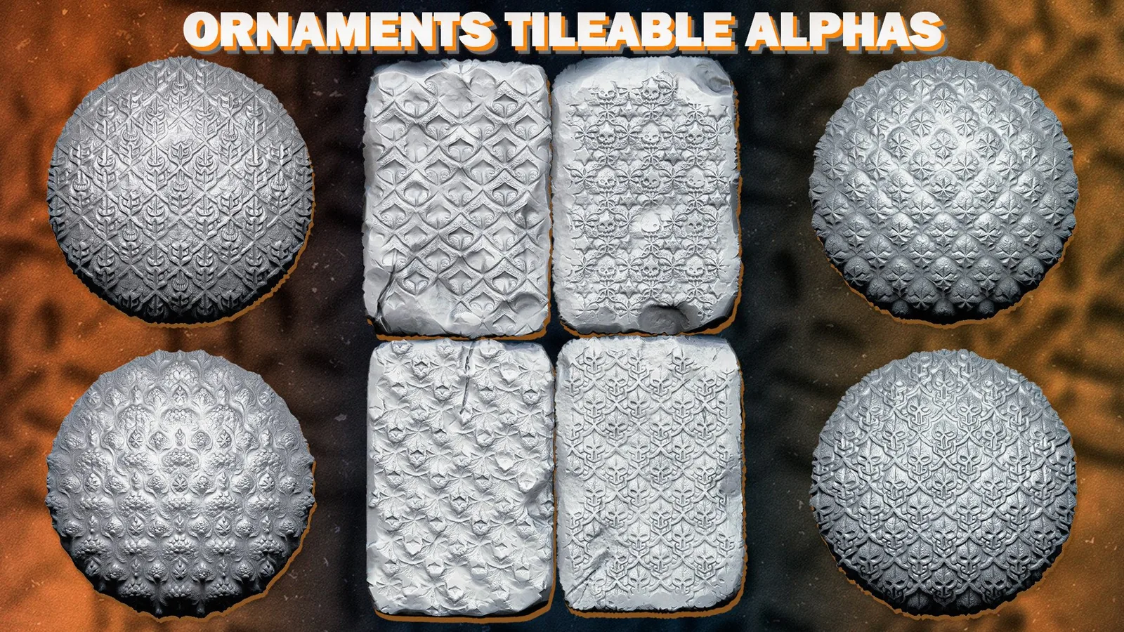 Ornaments Tileable Alphas preview