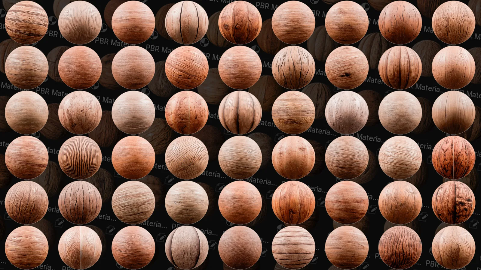 PBR Wood Materials And Textures For Blender preview 1