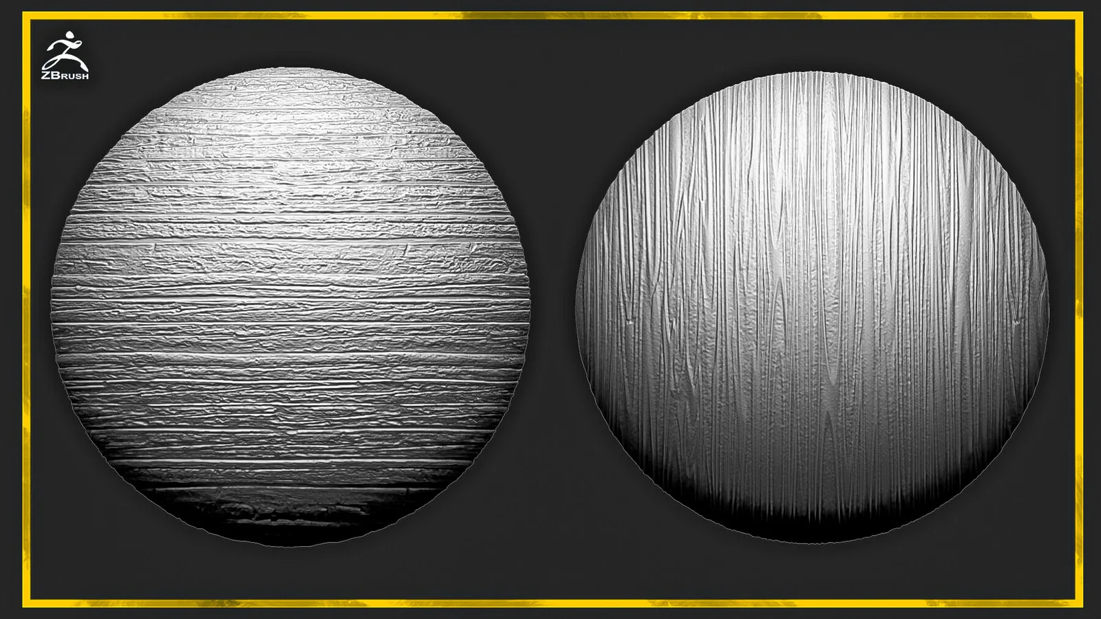 20 Wood Tileable Alphas Vol.4 (ZBrush, Substance) preview 2