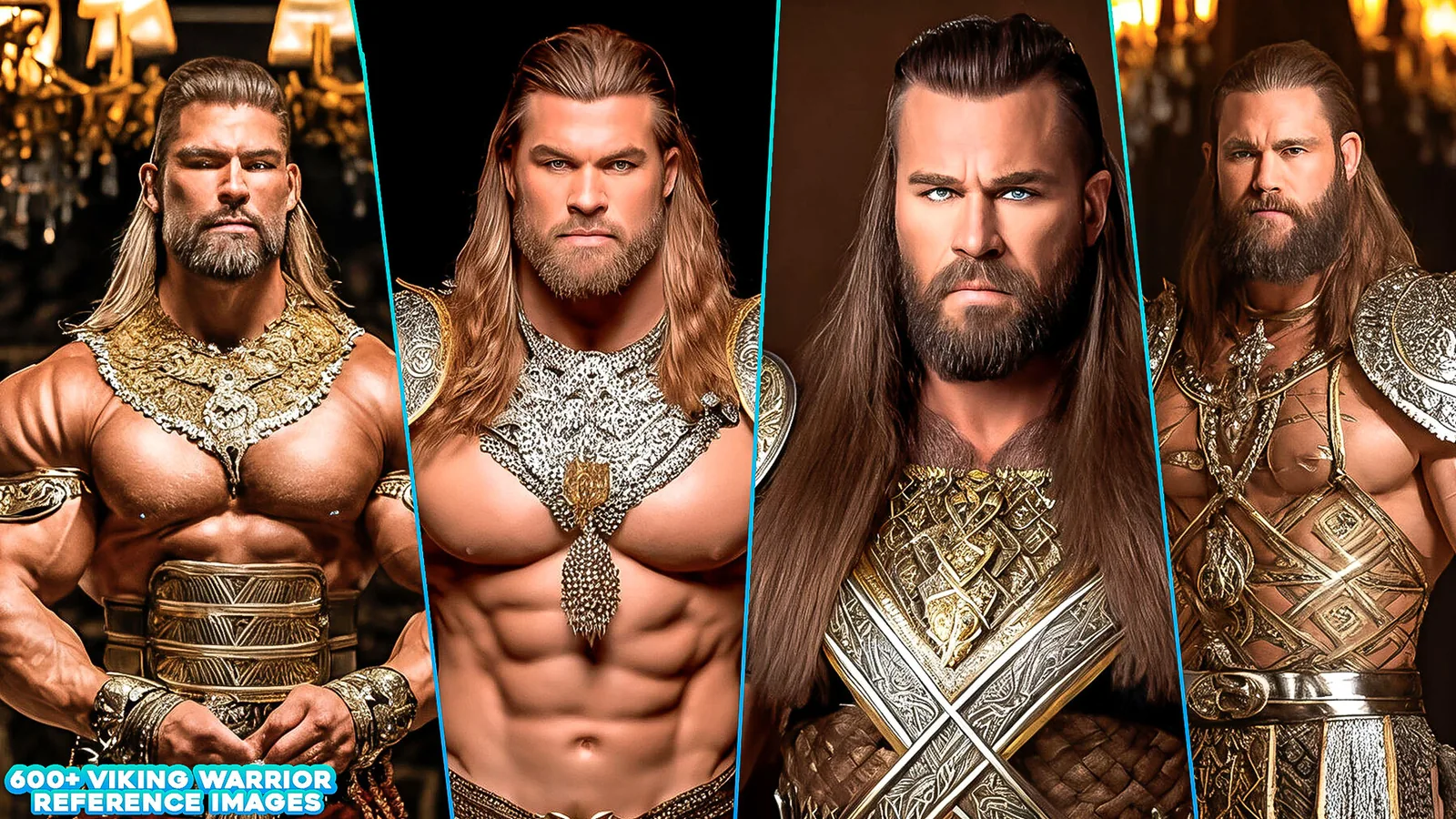 600+ Viking Warrior Male, Female References Pictures preview 3