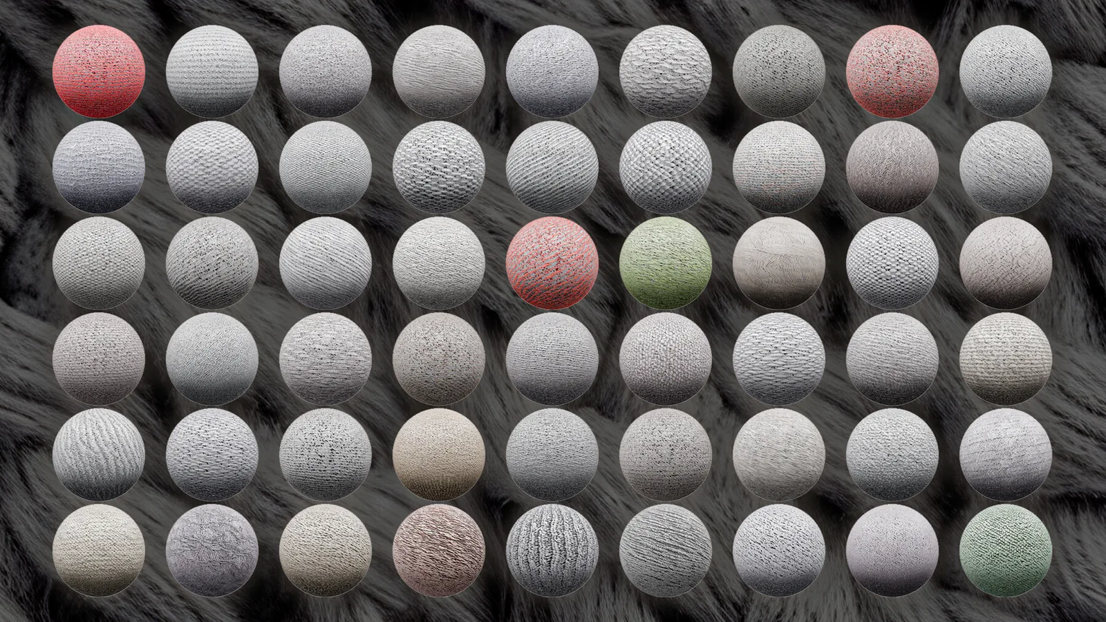 Seamless Fabric Materials & PBR Texture Library for Blender preview 1