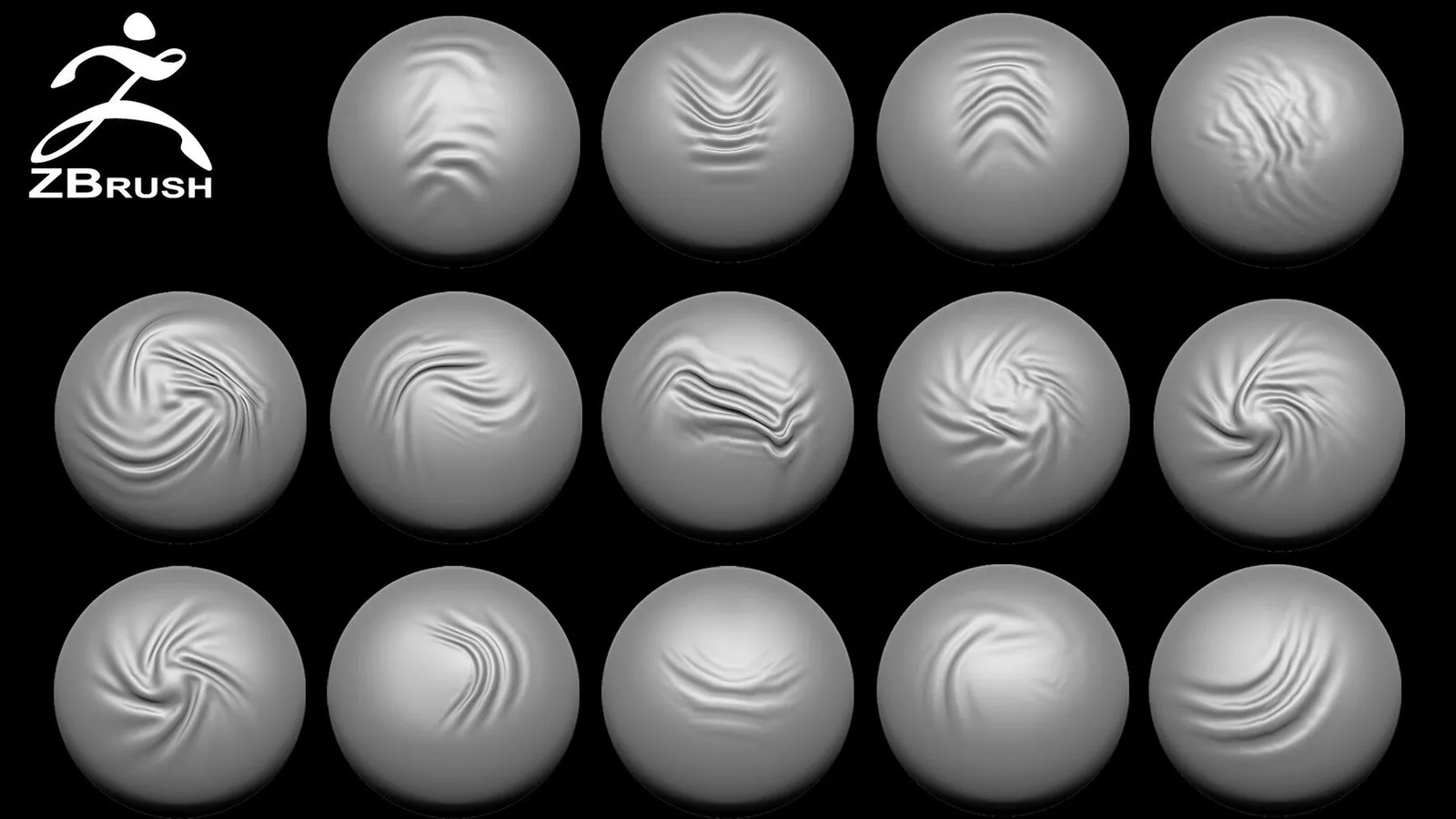 30 Folds VDM Brush for ZBrush Vol.3 preview 1