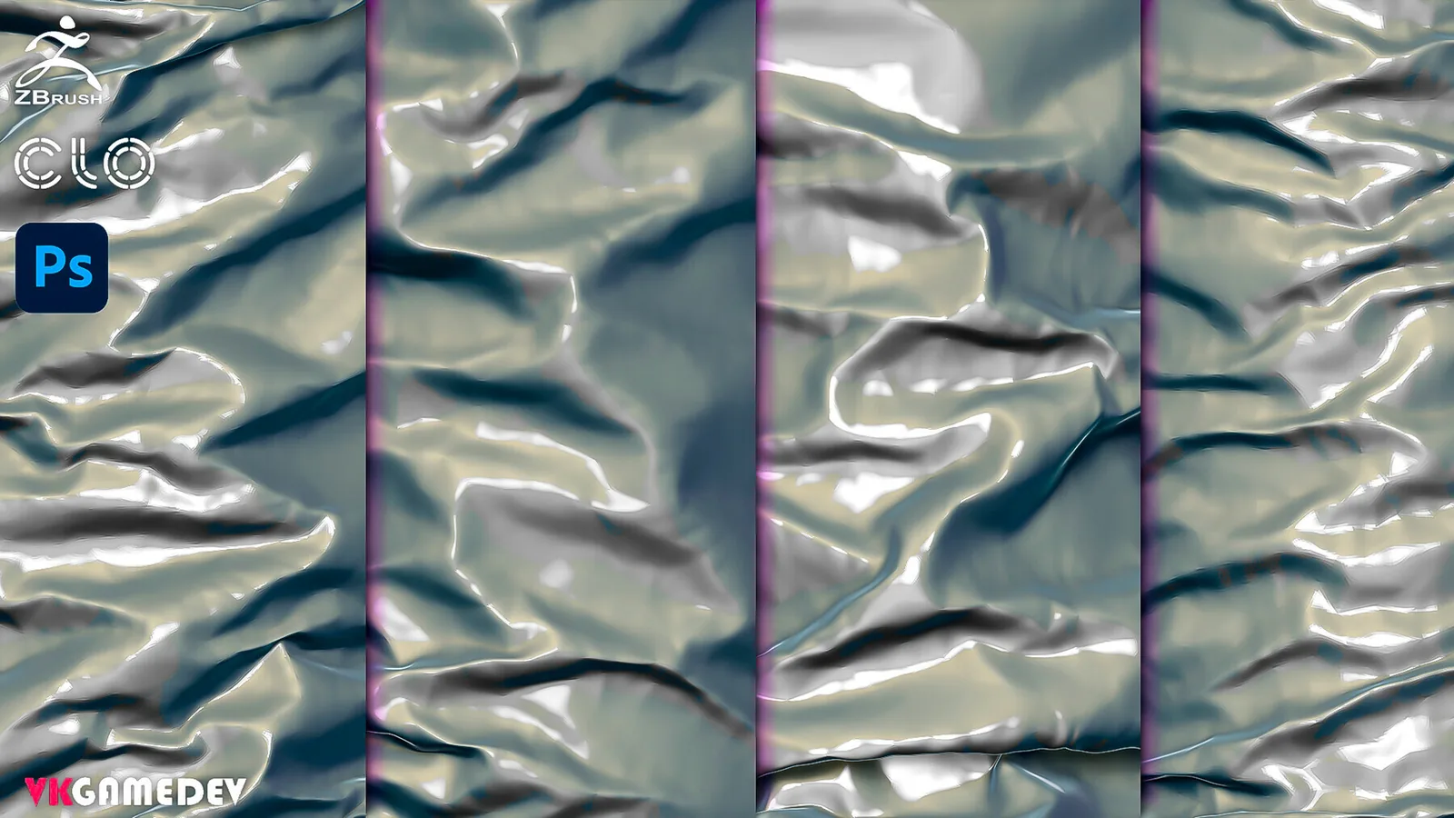 TUTORIAL - How To Make Memory Folds Alphas?! Bonus - 37 Alphas for ZBrush. preview 1