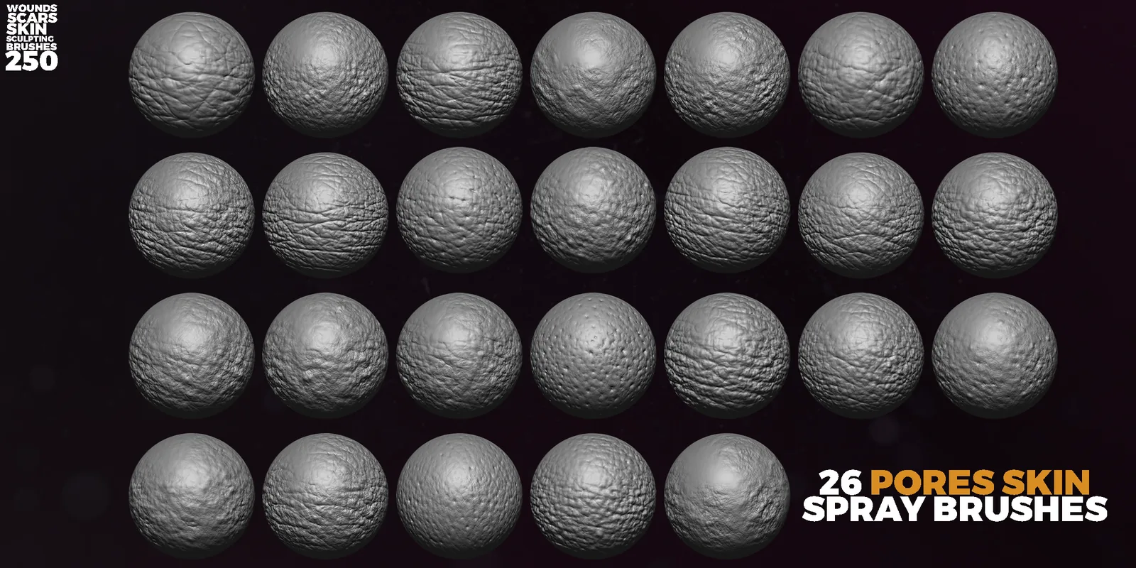 Wounds and scars brushes preview 4