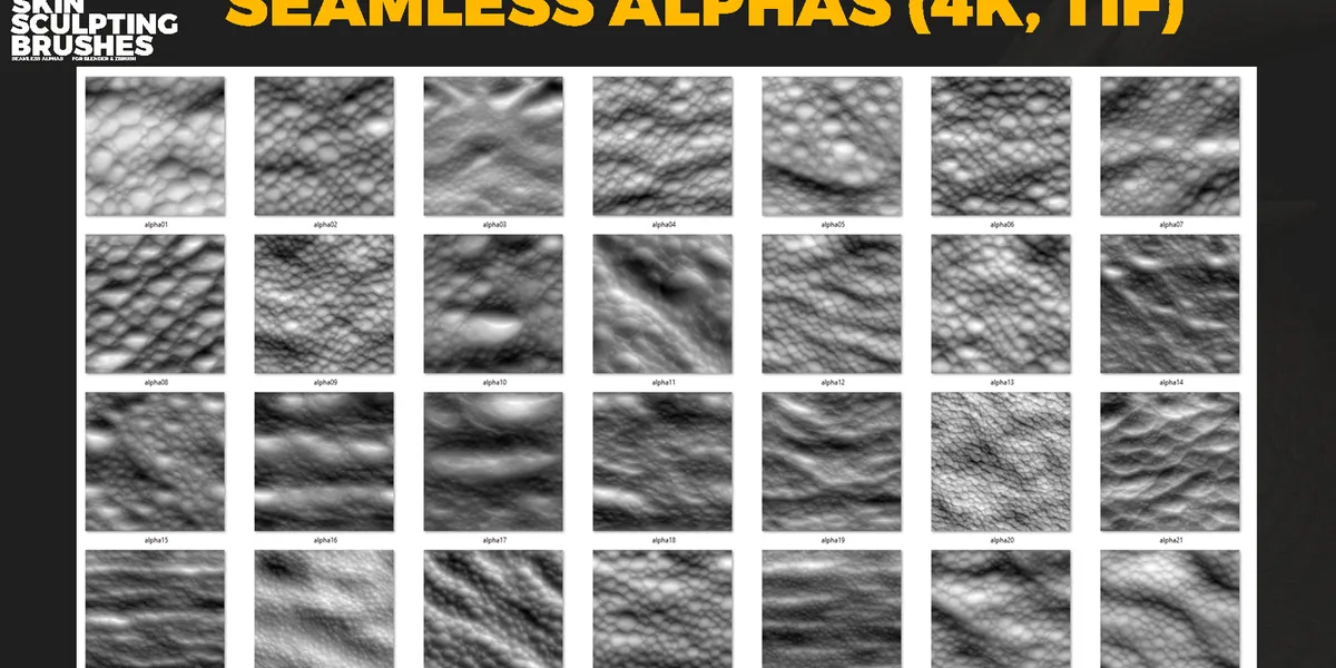 Dragon skin brushes preview 5